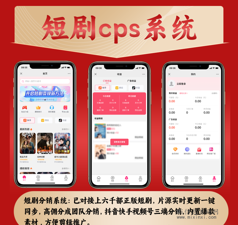 短剧CPS项目，成功的关键要素是什么？-首码项目网