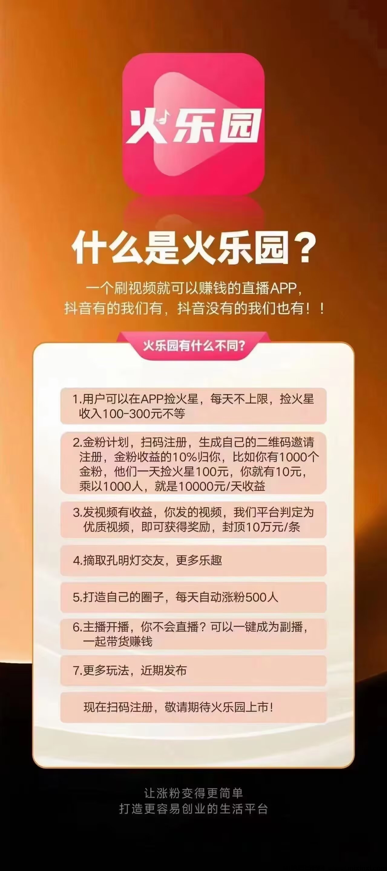 火乐园短视频，刷视频一小时12元，一天200元 - 首码项目网-首码项目网