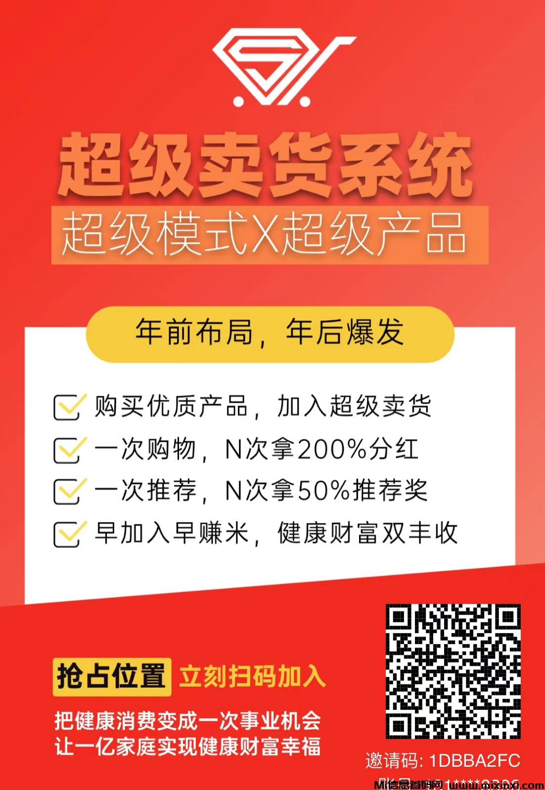 “变革来临！超级卖货系统矩阵，享受无限循环收益！”-首码项目网