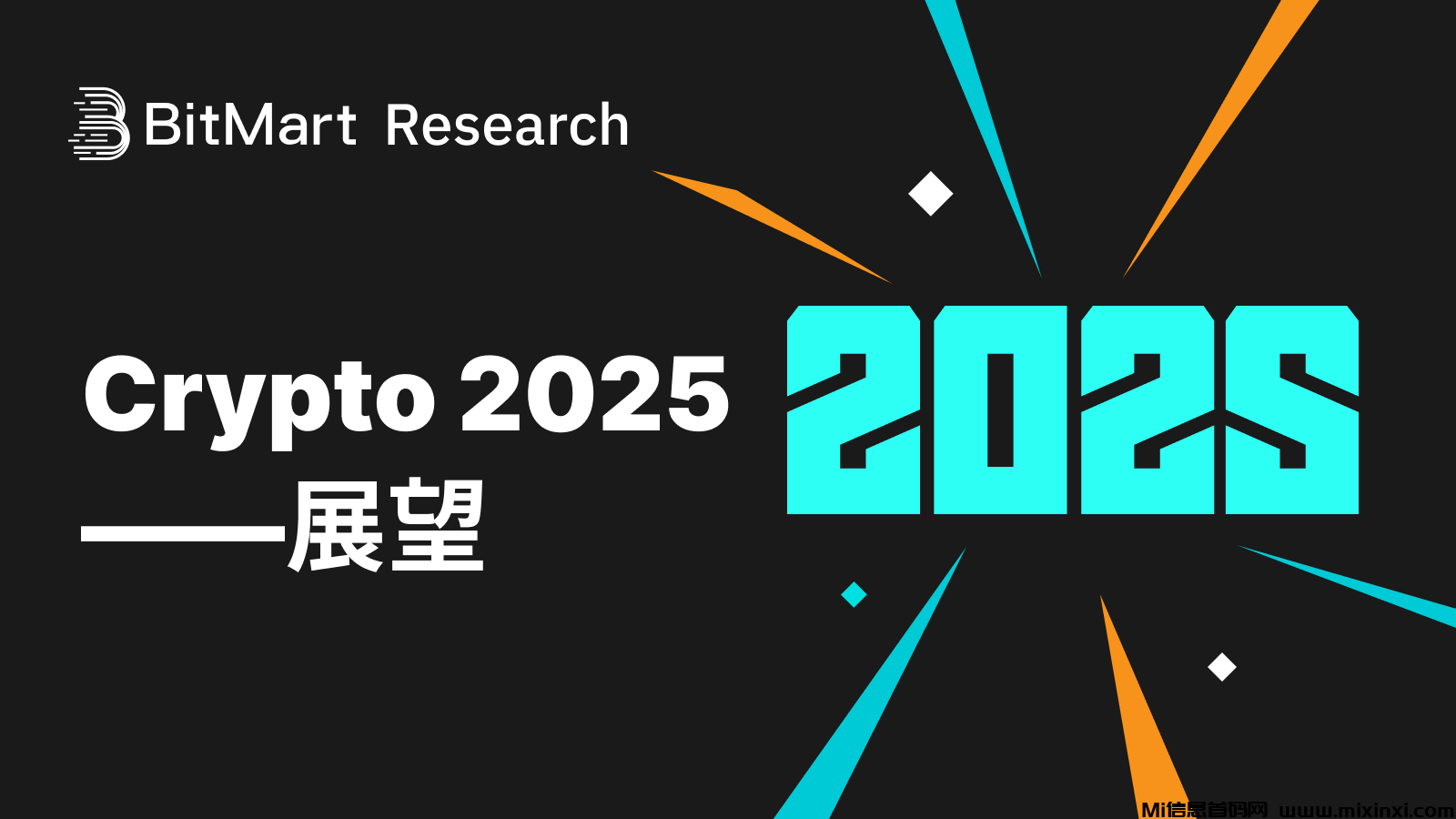 BitMart研究院发布加密 2025 展望-首码项目网